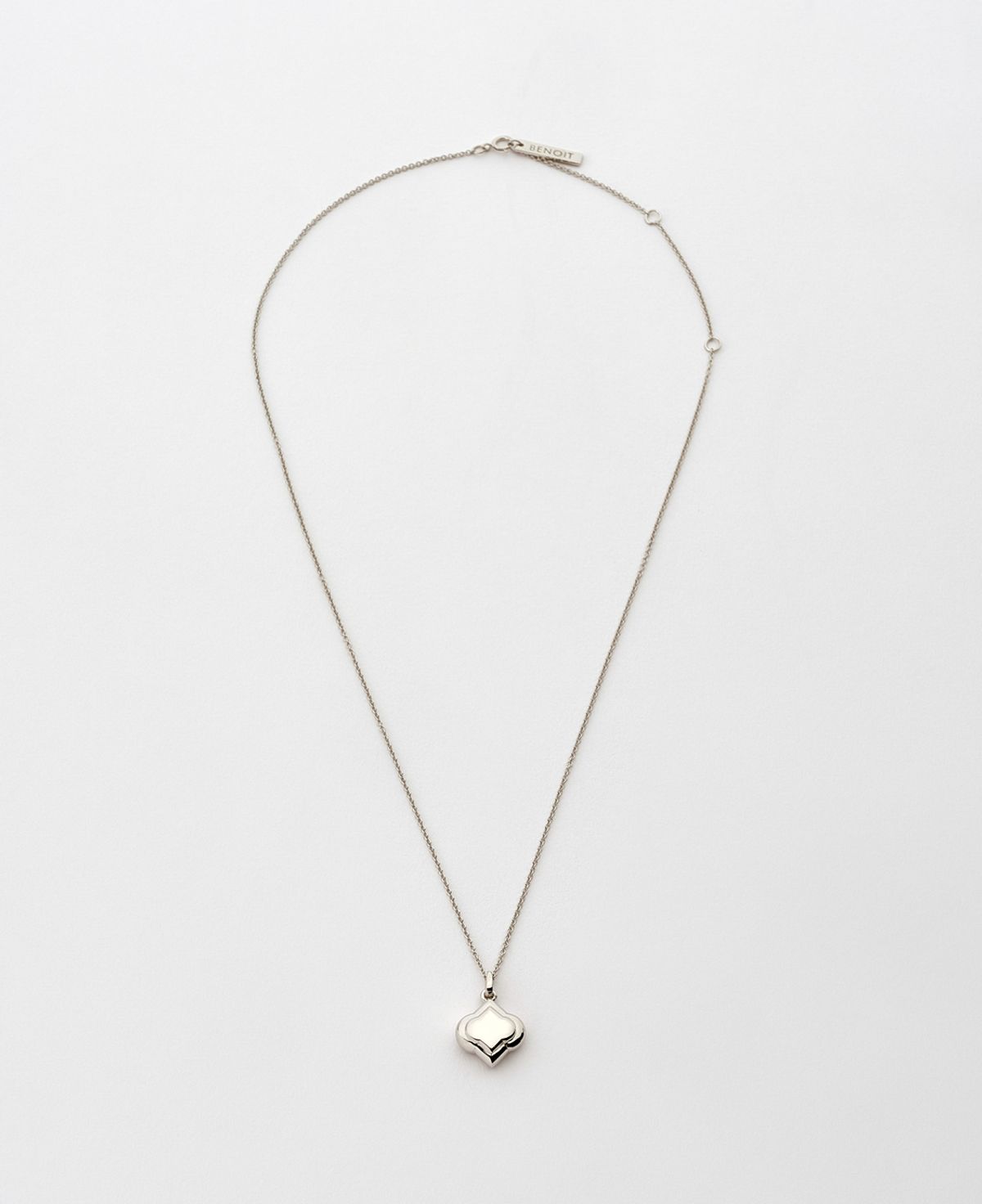 베누아(BENOIT) NK07SL Medium Clover Pendant [Silver]
