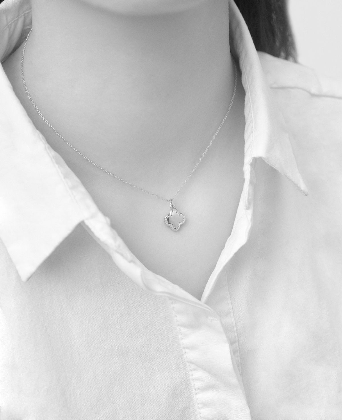 베누아(BENOIT) NK08GL Flower Dot Pendant [Gold]