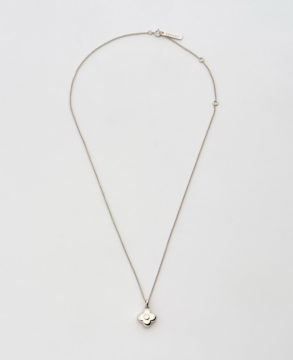 베누아(BENOIT) NK09SL Benoit Flower Pendant [Silver]