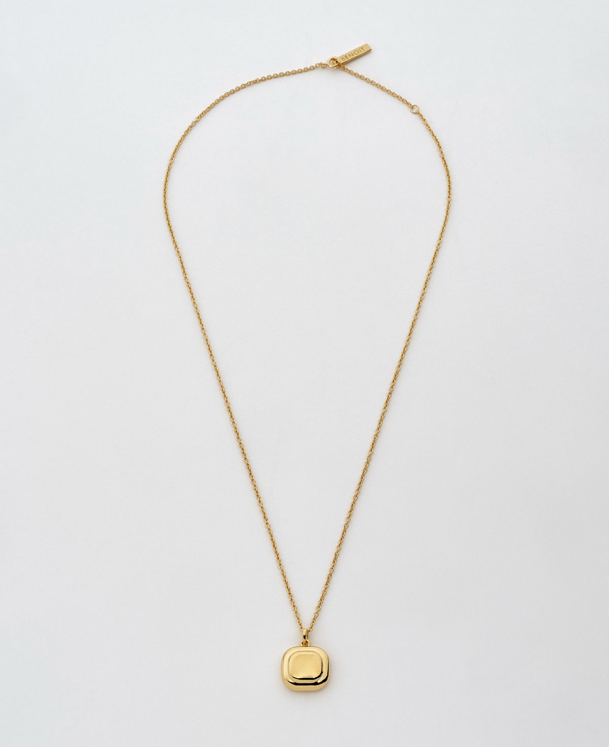 베누아(BENOIT) NK10GL Large Square Pendant [Gold]