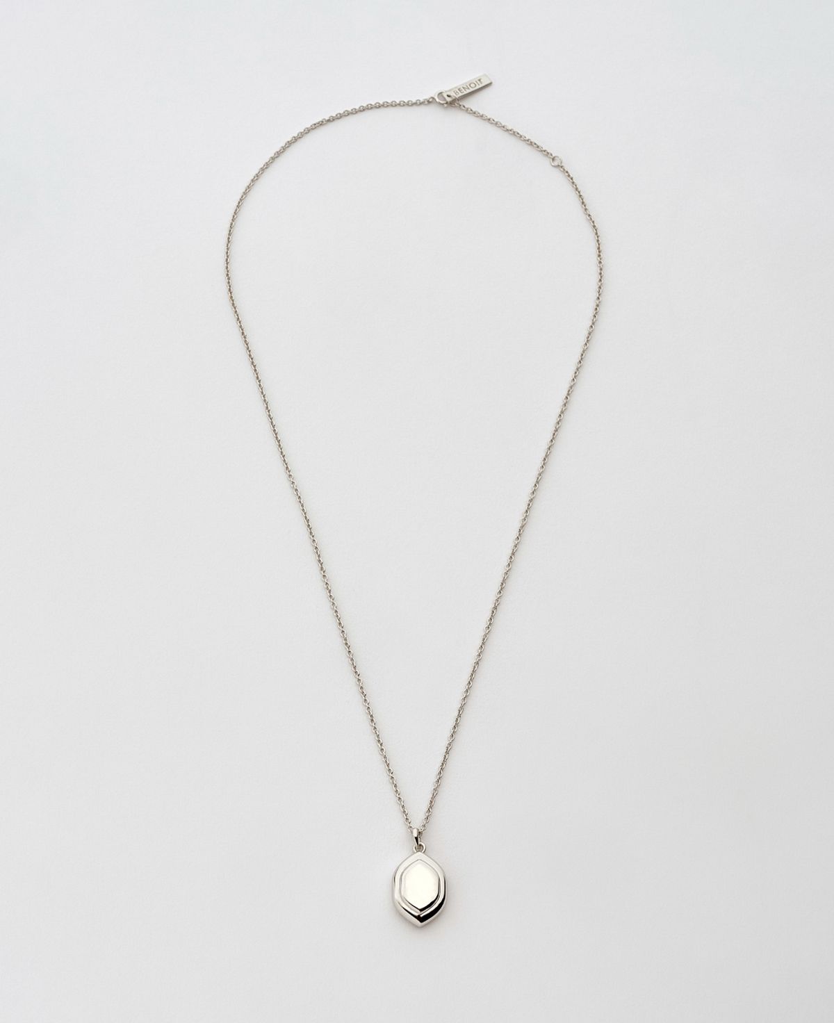 베누아(BENOIT) NK11SL Large Diamond Pendant [Silver]