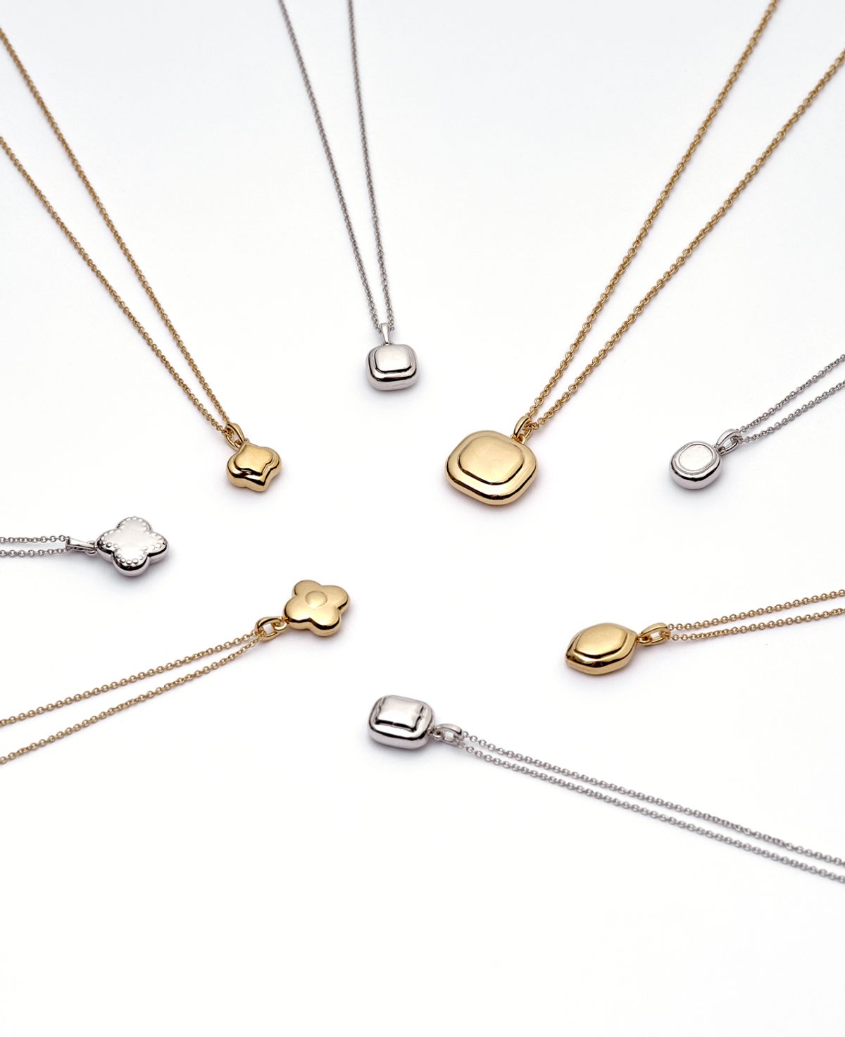 베누아(BENOIT) NK12GL Large Rectangle Pendant [Gold]