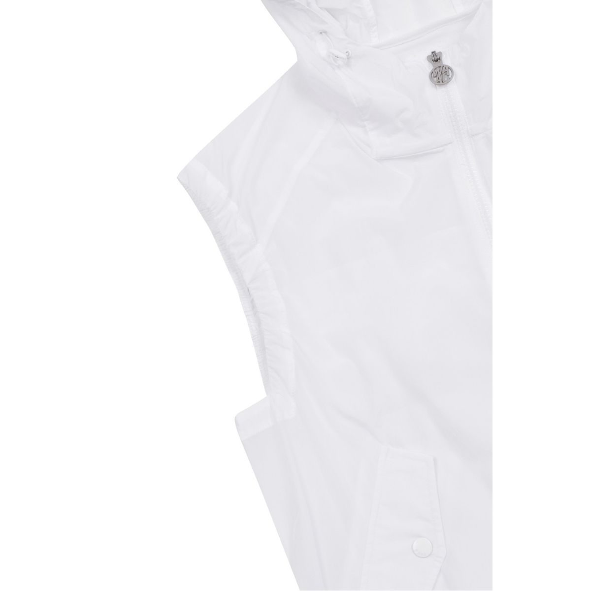 왁(WAAC) Women Light-weight Stretch Hoodie vest_WWVAM24200WHX