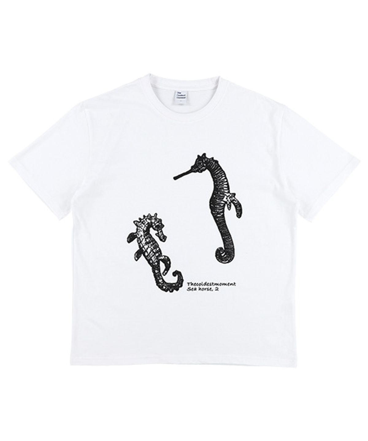 더콜디스트모먼트(THE COLDEST MOMENT) TCM sea horse T (white)