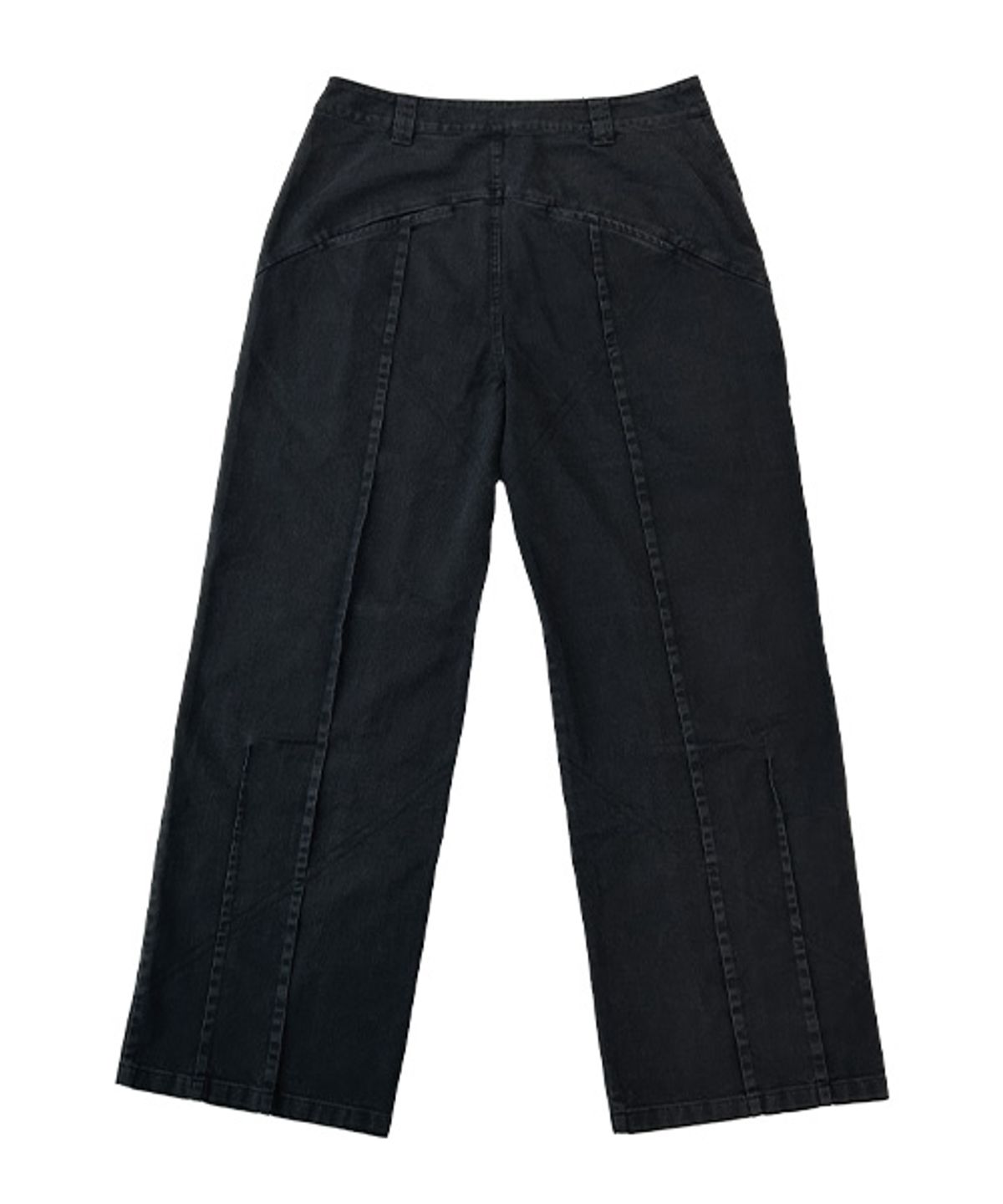 더콜디스트모먼트(THE COLDEST MOMENT) TCM stitch pants (black)