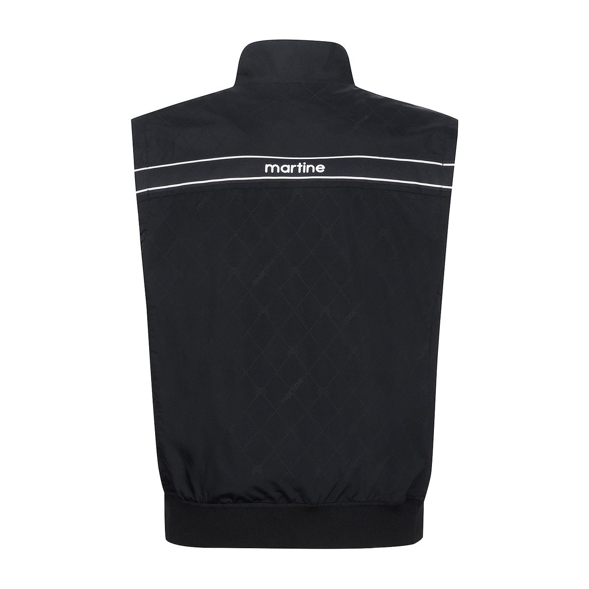 마틴골프(MARTINE GOLF) Woven Jacquard Vest_Black (Men)
