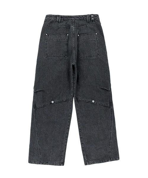 ◆25SS THE COLDEST MOMENT TCM back logo denim pants◆ MUSINSA | THE COLDEST MOMENT TCM back logo denim pants (navy)