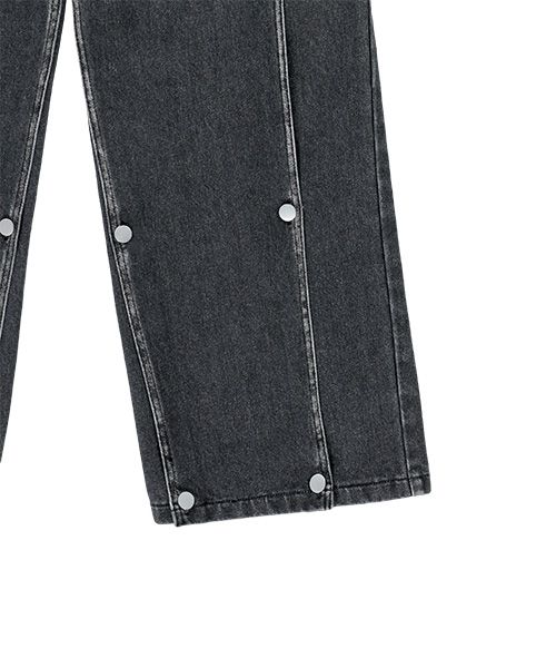 MUSINSA | THE COLDEST MOMENT TCM canton denim pants (black)