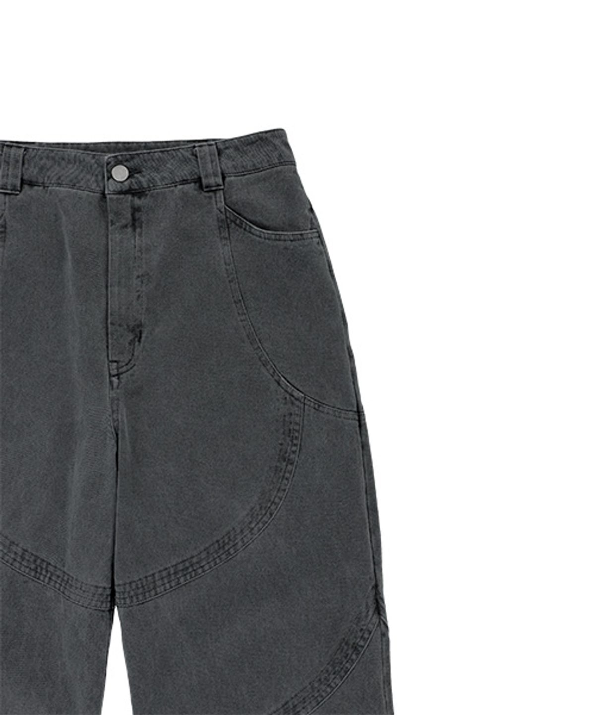 더콜디스트모먼트(THE COLDEST MOMENT) TCM vintage shrimp pants (charcoal)