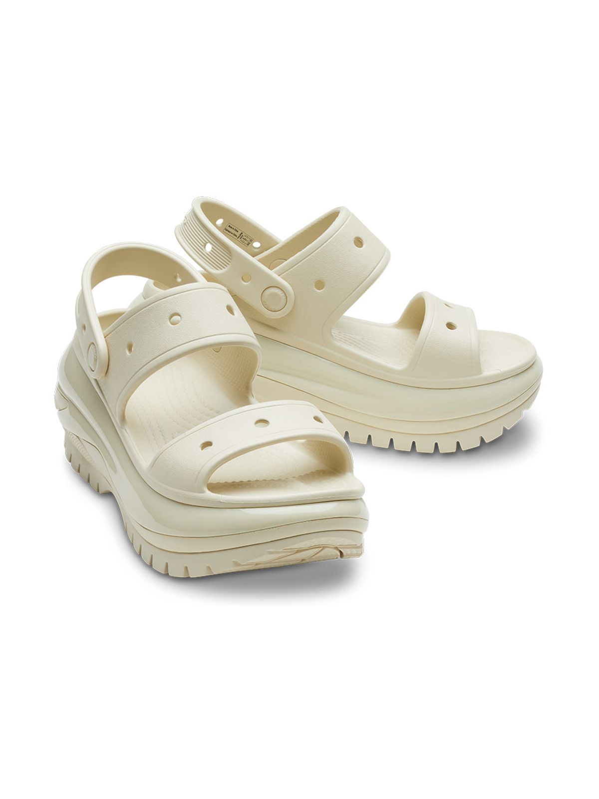 크록스(CROCS) 공용 메가 크러쉬 샌들 BONE (24SUSD207989)
