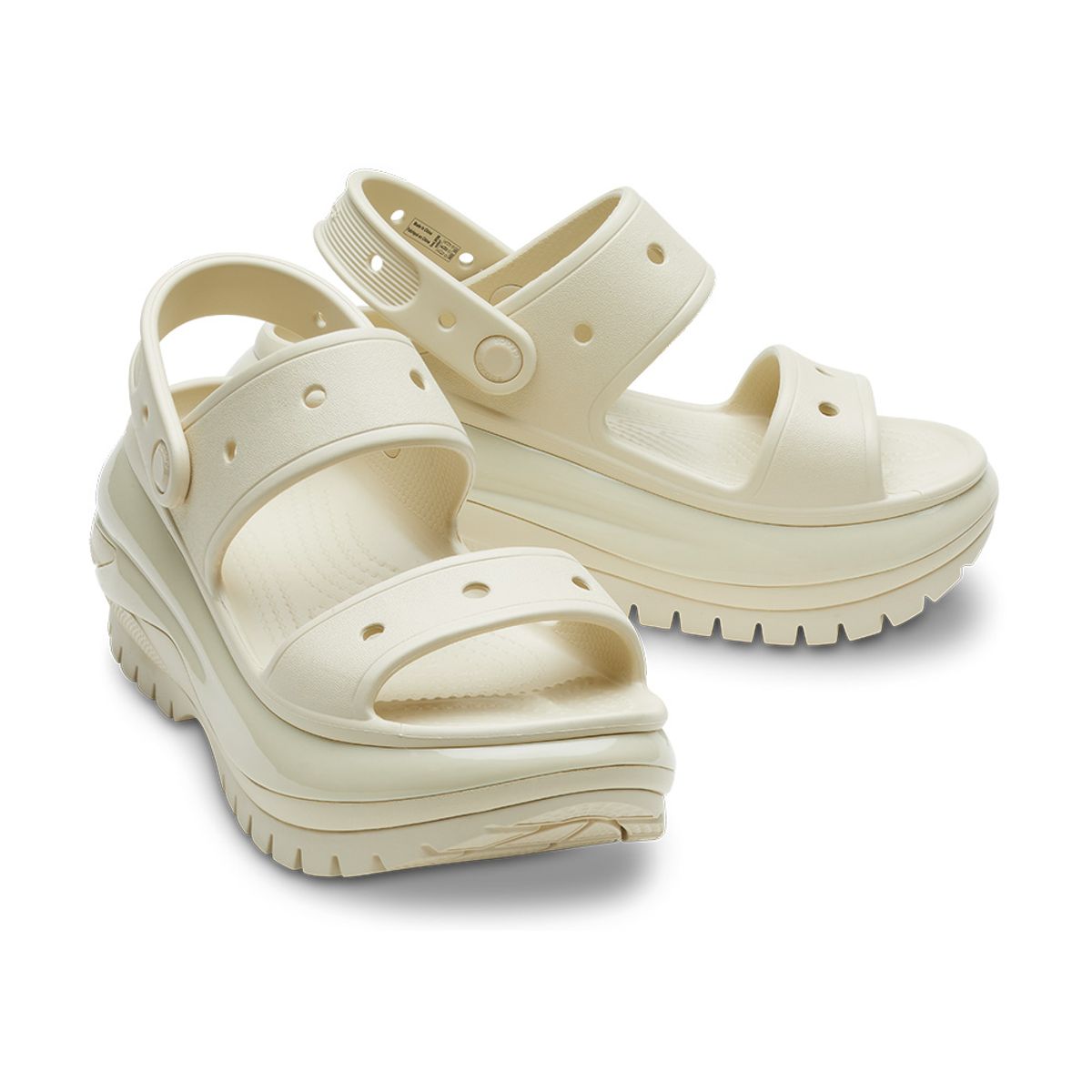 크록스(CROCS) 공용 메가 크러쉬 샌들 BONE (24SUSD207989)
