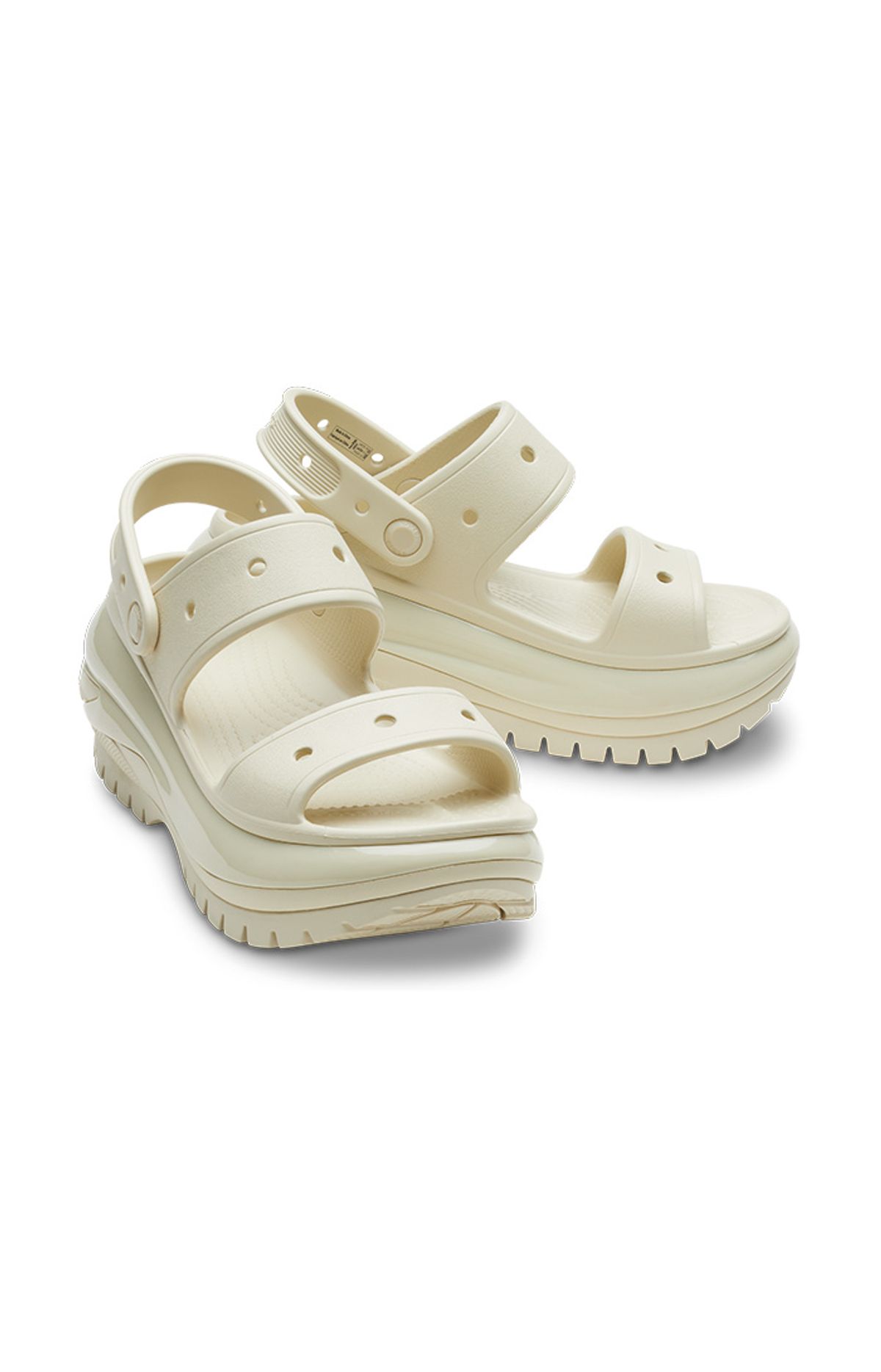 크록스(CROCS) 공용 메가 크러쉬 샌들 BONE (24SUSD207989)
