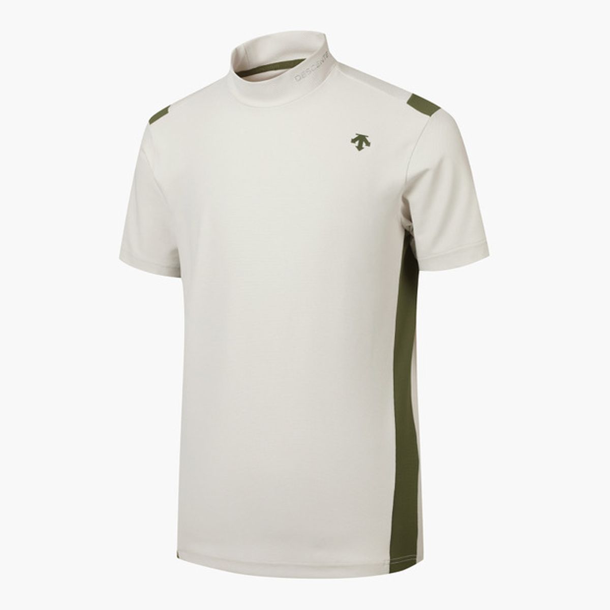 데상트 골프(DESCENTE GOLF) 남성 모크넥 반팔 티셔츠 (DP12MFTS36)