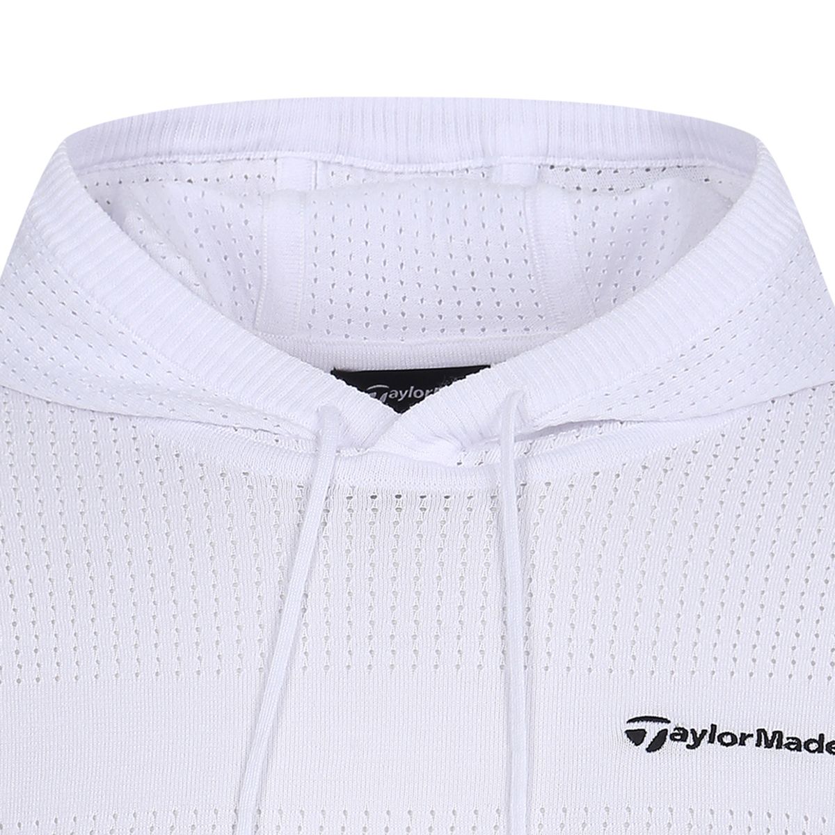 테일러메이드 어패럴(TAYLORMADE APPAREL) 여성 후드 반팔 니트 TSN-62HG21-100