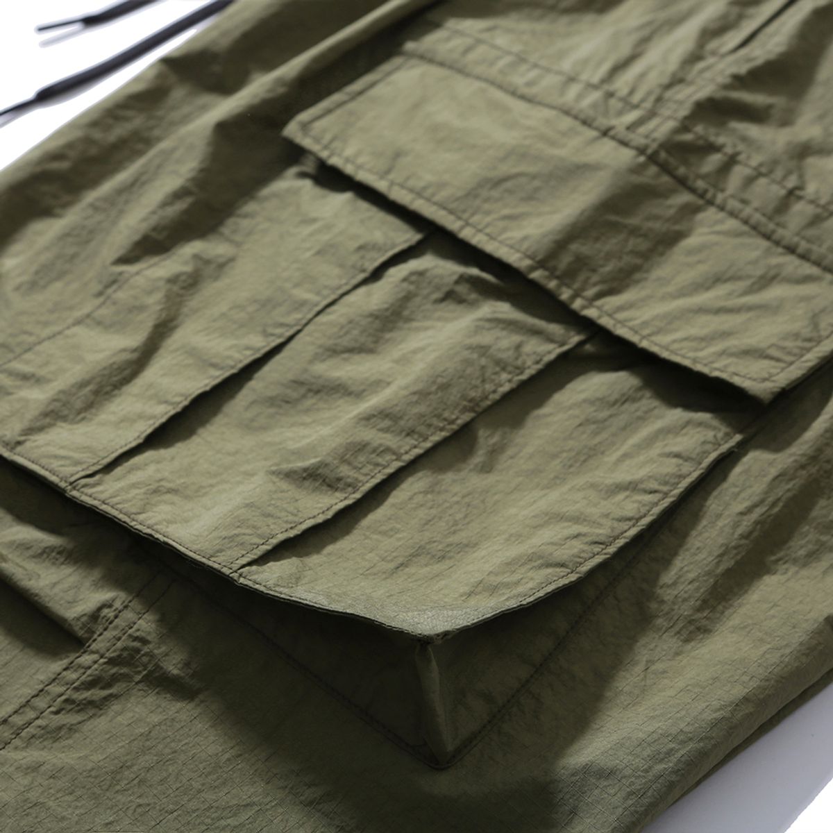 모이프(MOIF) [SS24]OVER MIL 6P PANTS / OLIVE RIPSTOP