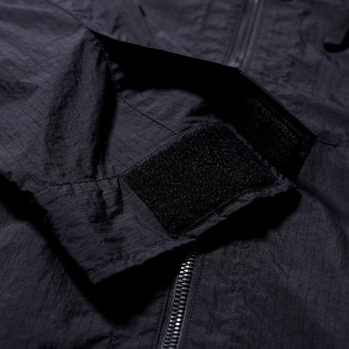 모이프(MOIF) [SS24]FLYER SHIRT JACKET / BLACK RIPSTOP