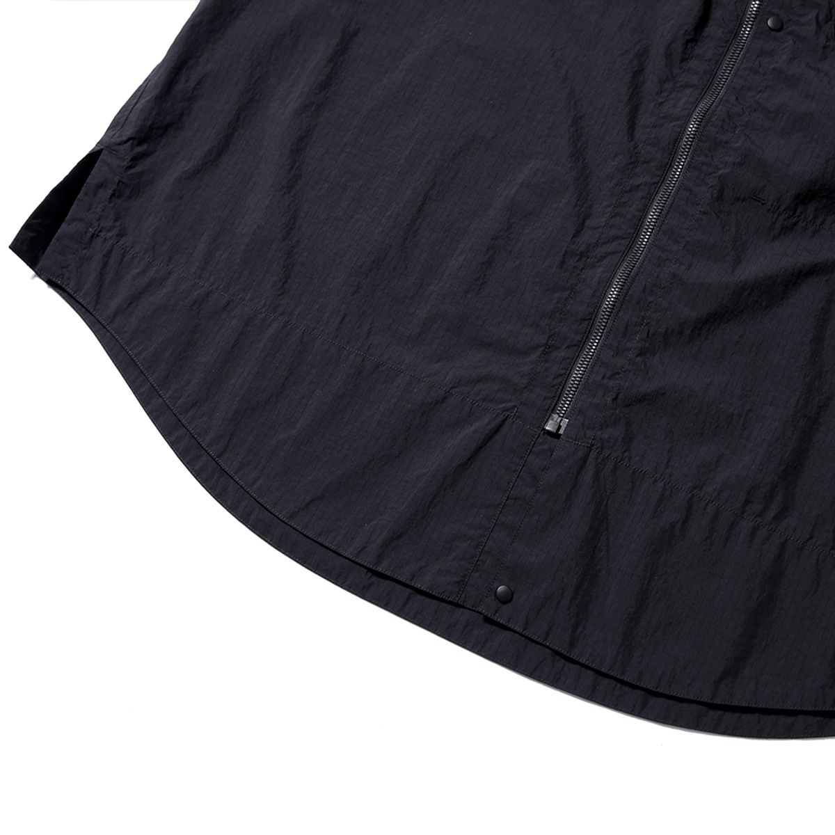 모이프(MOIF) [SS24]FLYER SHIRT JACKET / BLACK RIPSTOP