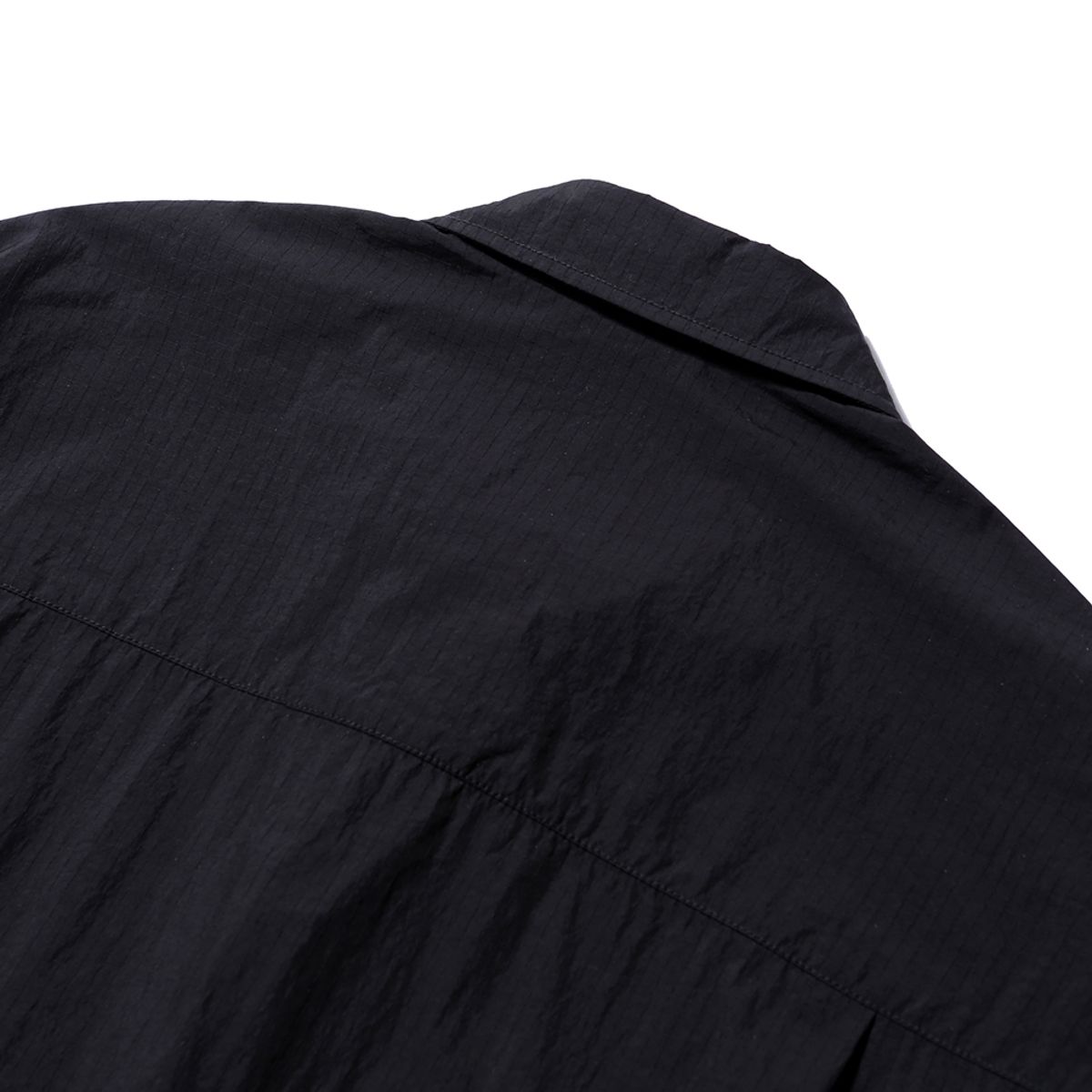 모이프(MOIF) [SS24]FLYER SHIRT JACKET / BLACK RIPSTOP