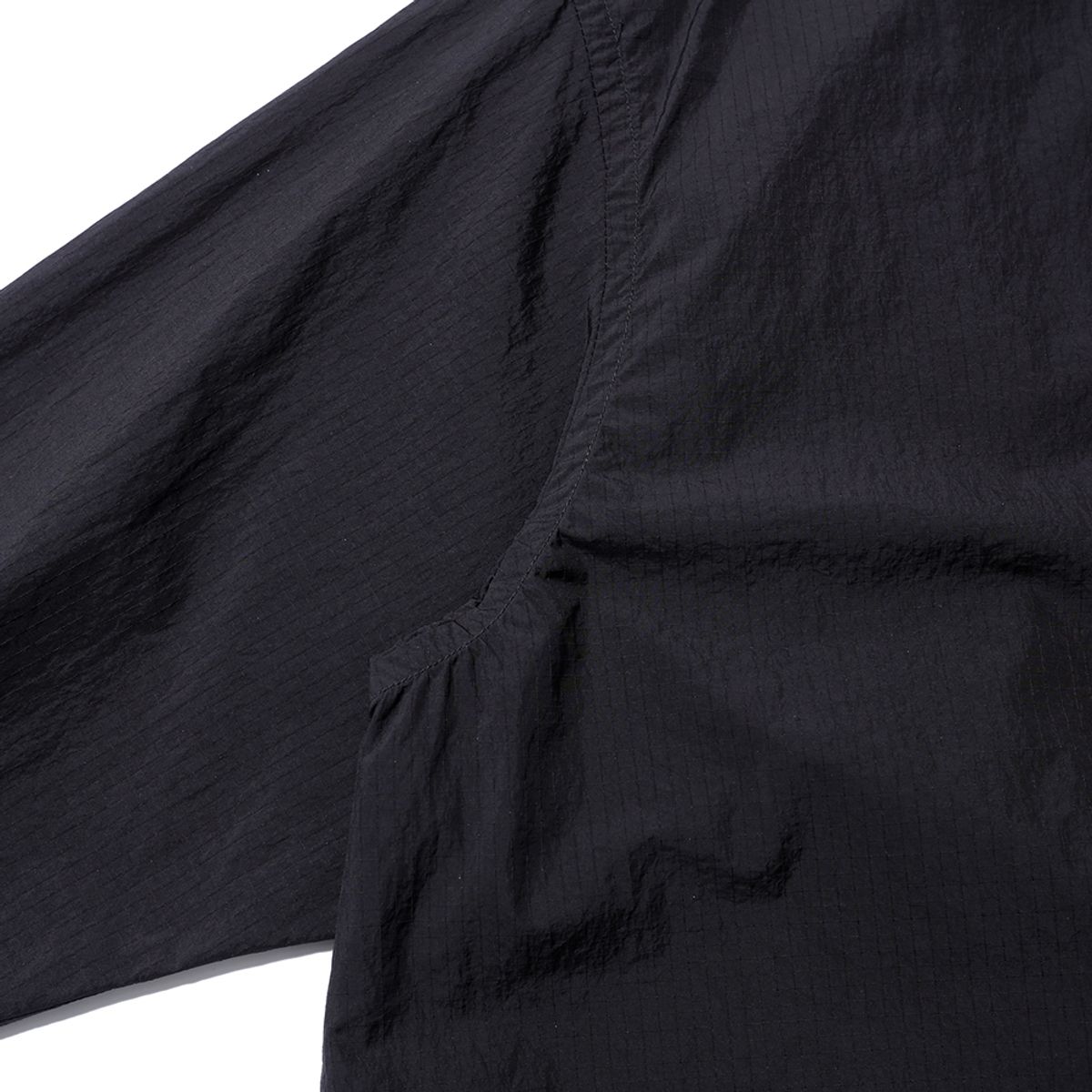 모이프(MOIF) [SS24]FLYER SHIRT JACKET / BLACK RIPSTOP