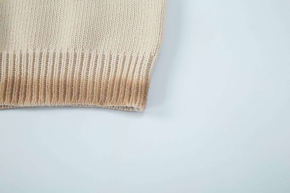 샐러드바구니(SALAD BAGUNI) Spray Pattern Knit - beige