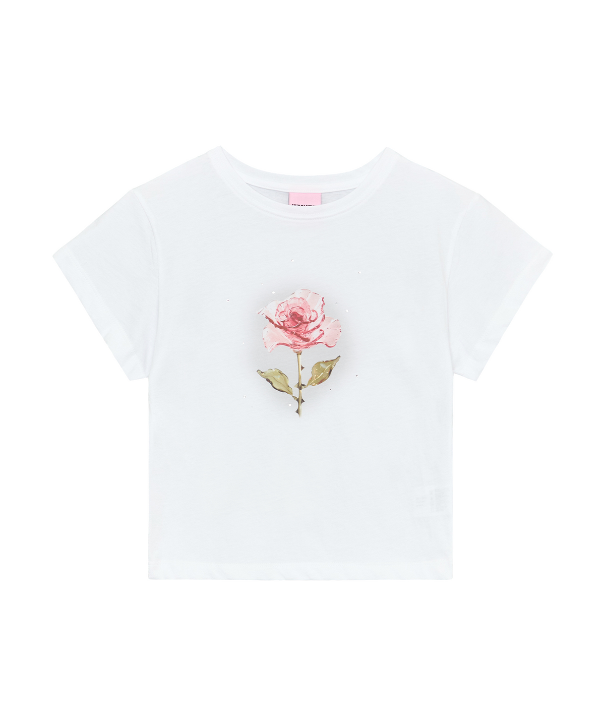 잇자바이브(ITZAVIBE) GLASS FLOWER T SHIRT