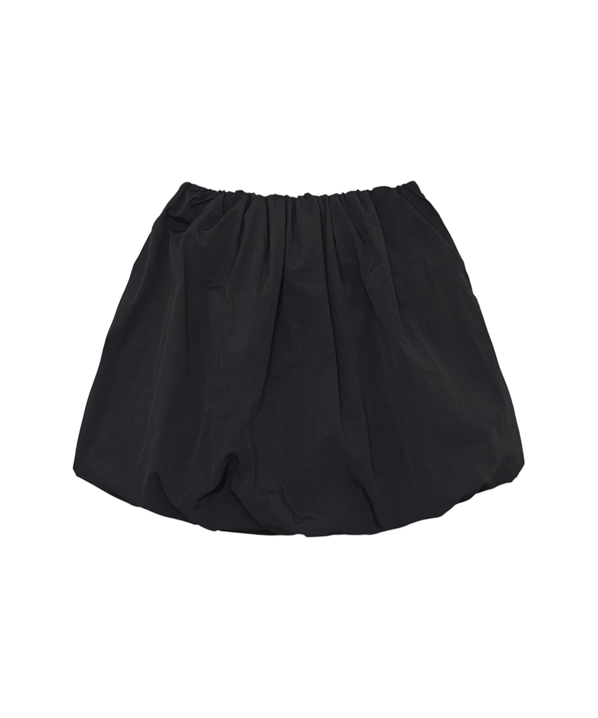 잇자바이브(ITZAVIBE) VOLUME NYLON SKIRT - BLACK