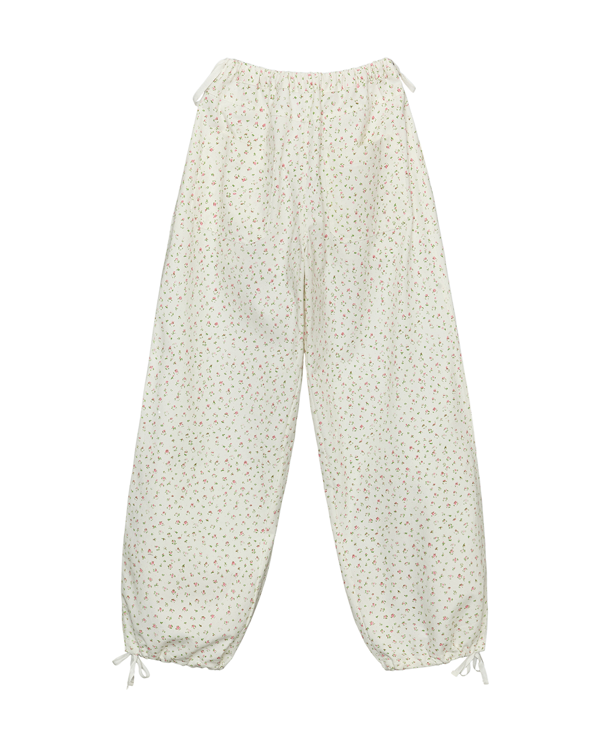 잇자바이브(ITZAVIBE) FLOWER GARDEN BANDING PANTS - IVORY
