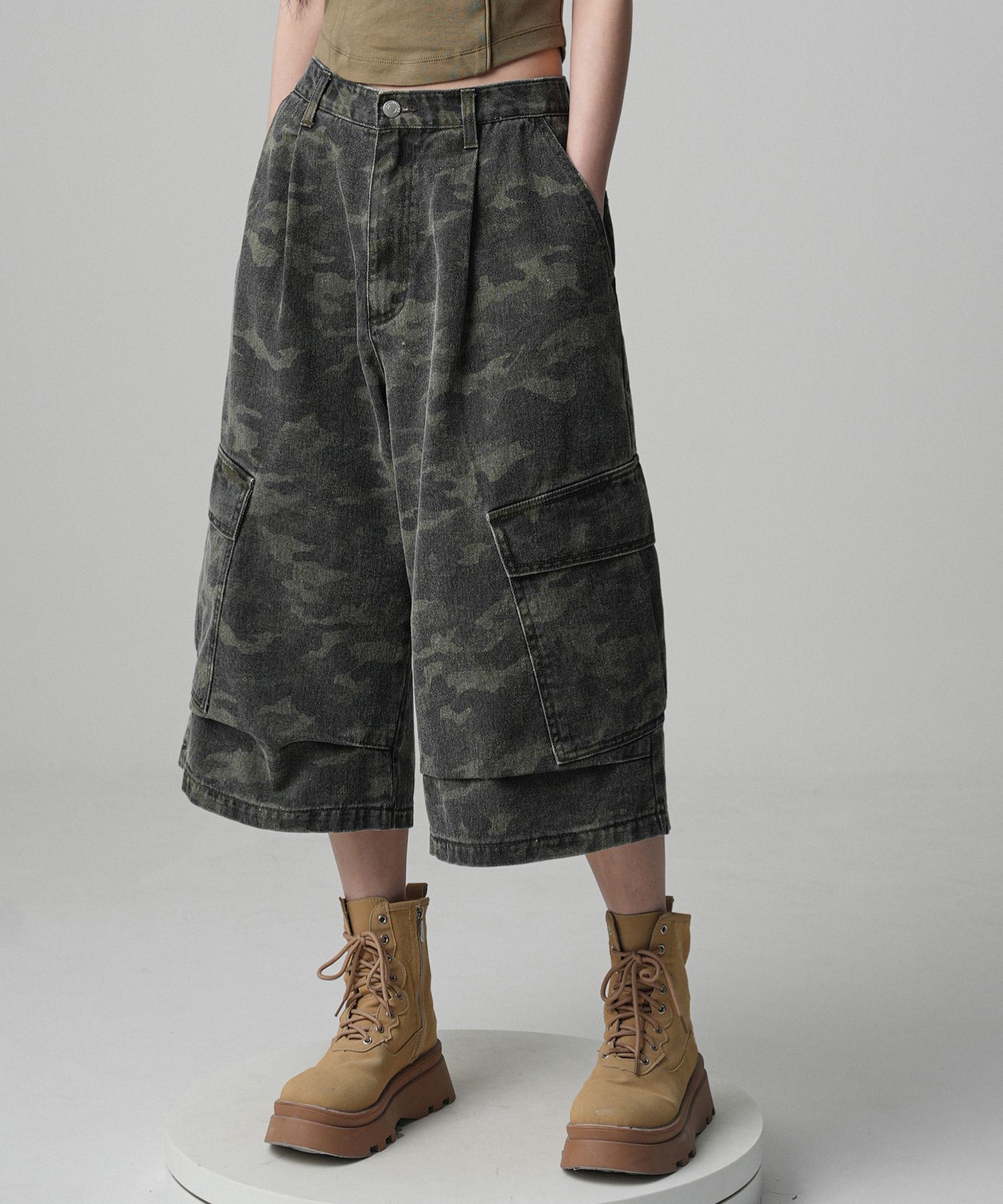 ★2024SS新作★AVANDRESS★Side Big Denim Shorts MUSINSA | AVANDRESS Side Big Denim Shorts - 4COL