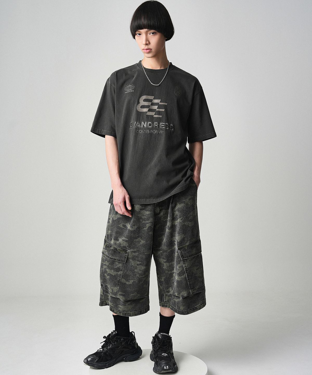 어반드레스(AVANDRESS) Side Big Denim Shorts - 4COL