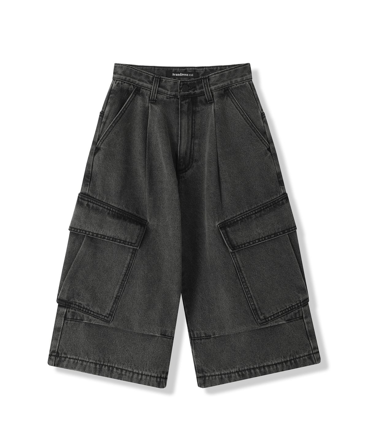 어반드레스(AVANDRESS) Side Big Denim Shorts - 4COL