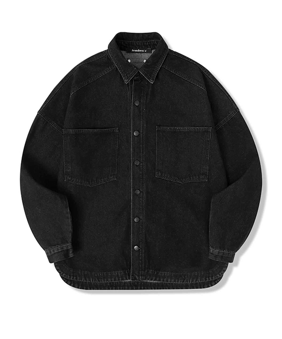 어반드레스(AVANDRESS) Buko Pocket Denim Shirt BLACK