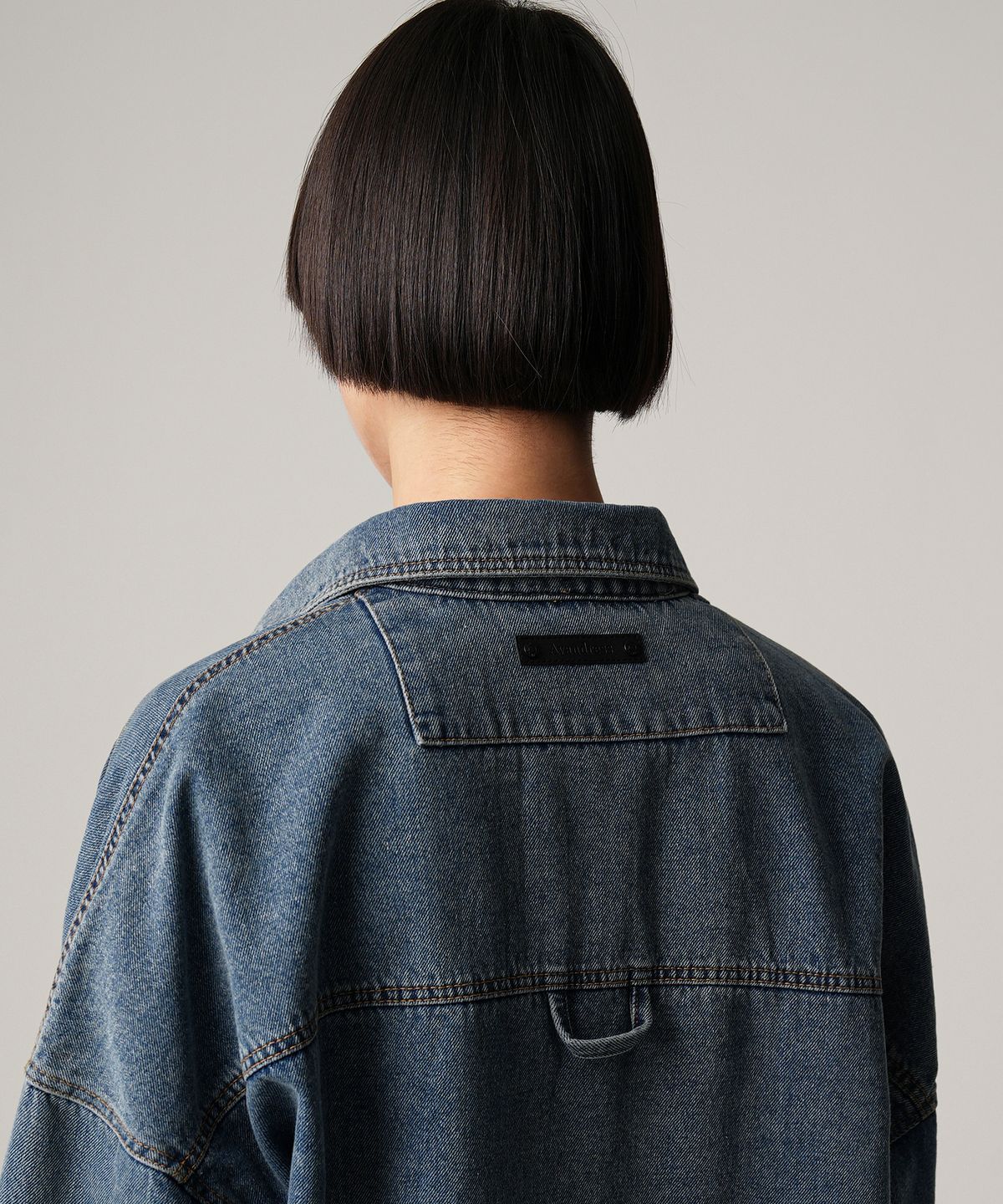 어반드레스(AVANDRESS) Buko Pocket Denim Shirt BLACK