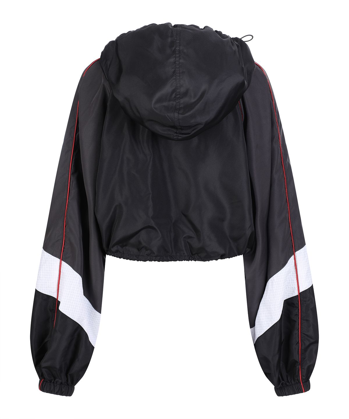 라라폭스(LALAFOX) HOODED BOLERO JACKET BLACK BQ2WJ002