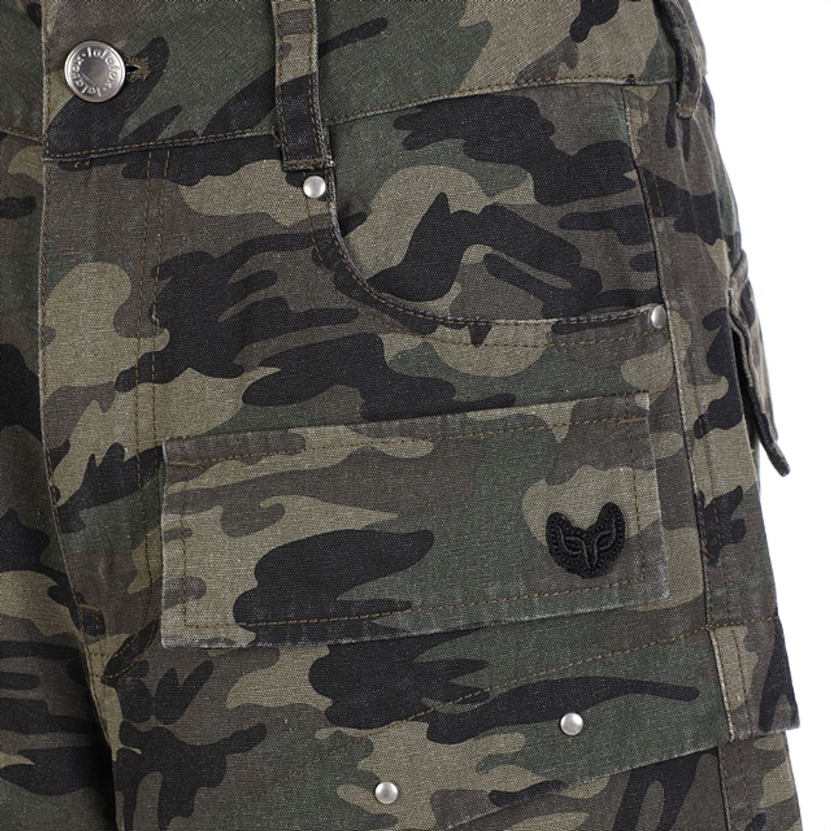 라라폭스(LALAFOX) CAMO POCKET PANTS KHAKI BQ2WP003