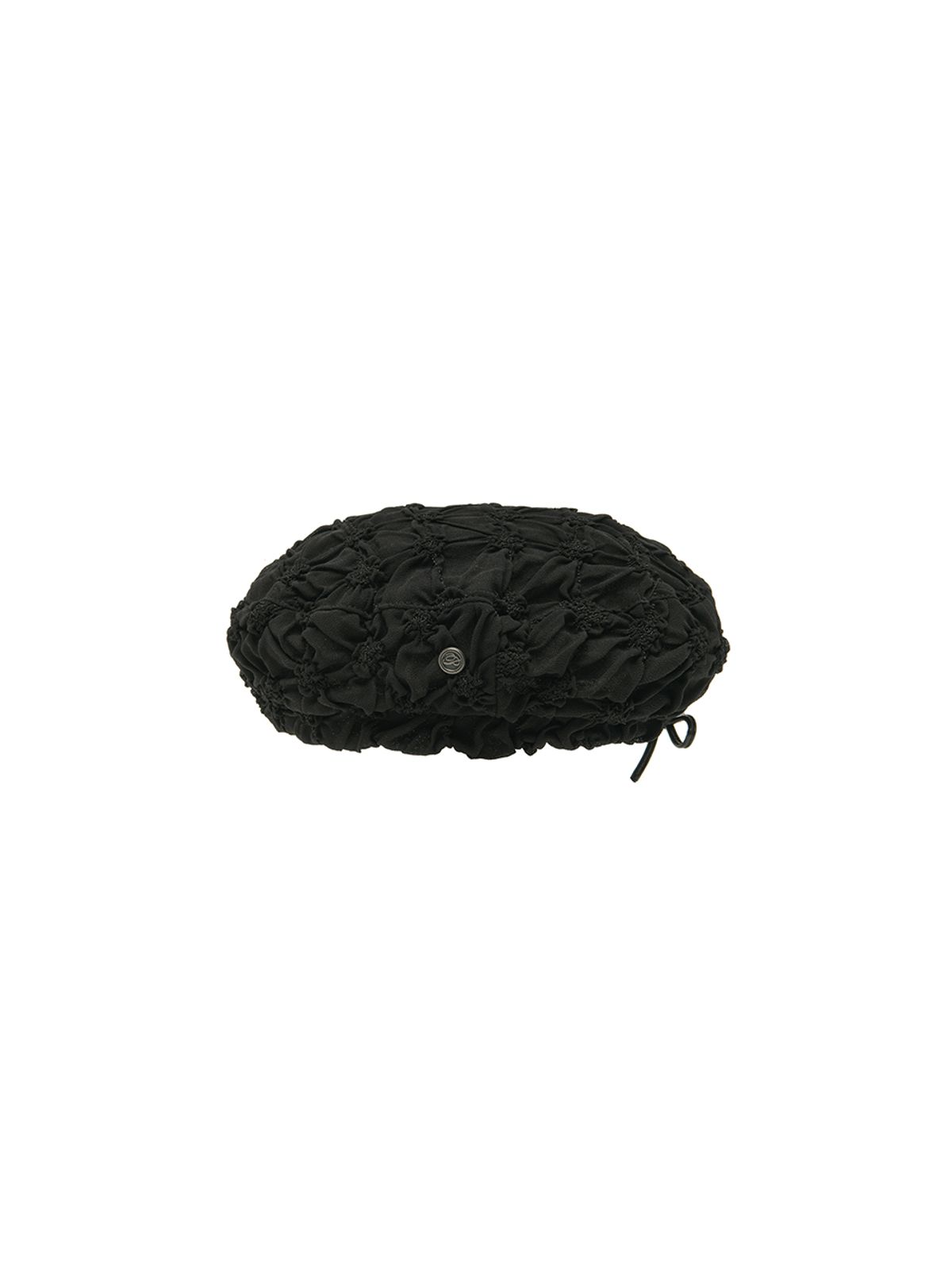 포에지담(POESIEDAME) PUFF BERET IN BLACK
