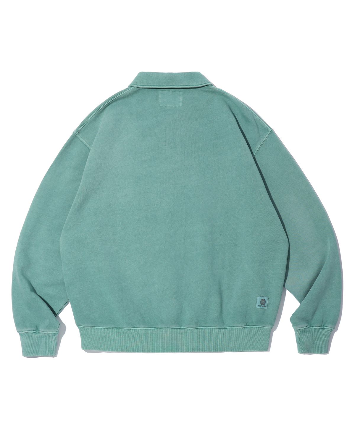 사운즈라이프(SOUNDSLIFE) Dyed Half Sweatshirts Green