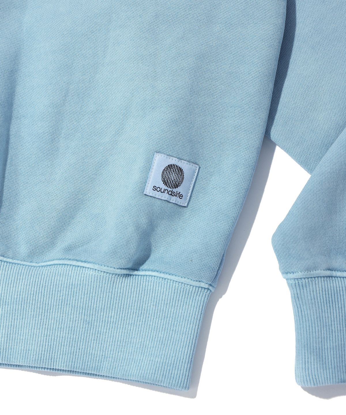 사운즈라이프(SOUNDSLIFE) Dyed Half Sweatshirts Mint
