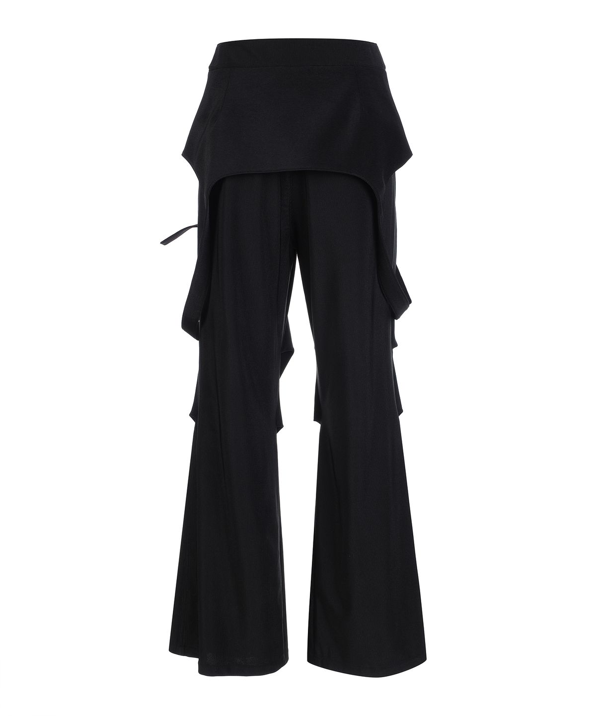 라라폭스(LALAFOX) TWO-WAY ZIPPER PANTS BLACK BQ2WP002