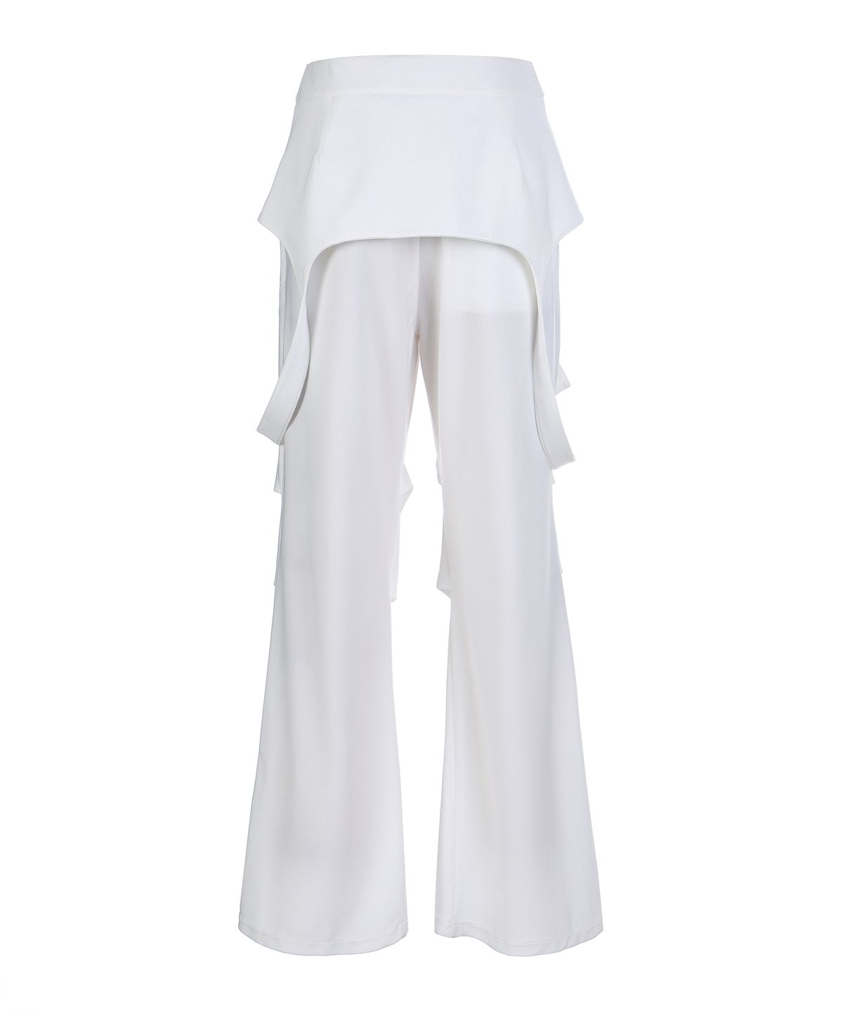 라라폭스(LALAFOX) TWO-WAY ZIPPER PANTS WHITE BQ2WP001