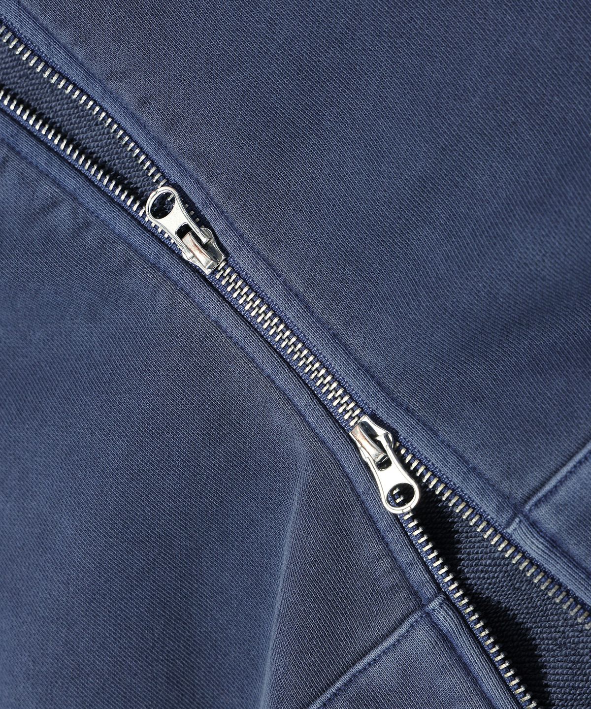 사운즈라이프(SOUNDSLIFE) Vintage Pigment Hoodie Zip Up Navy