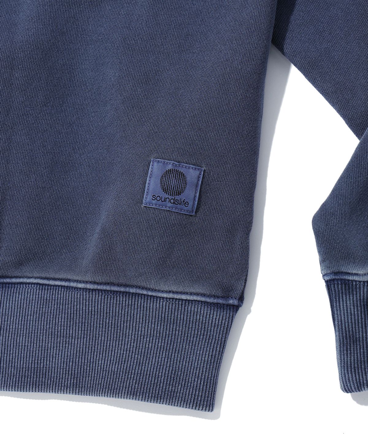 사운즈라이프(SOUNDSLIFE) Vintage Pigment Hoodie Zip Up Navy