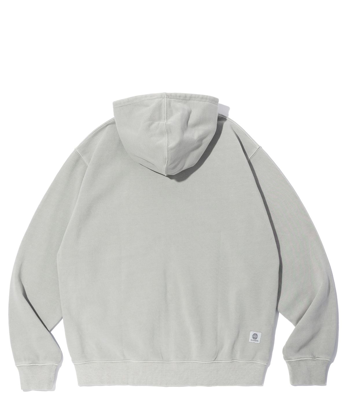 사운즈라이프(SOUNDSLIFE) Vintage Pigment Hoodie Zip Up Light Grey