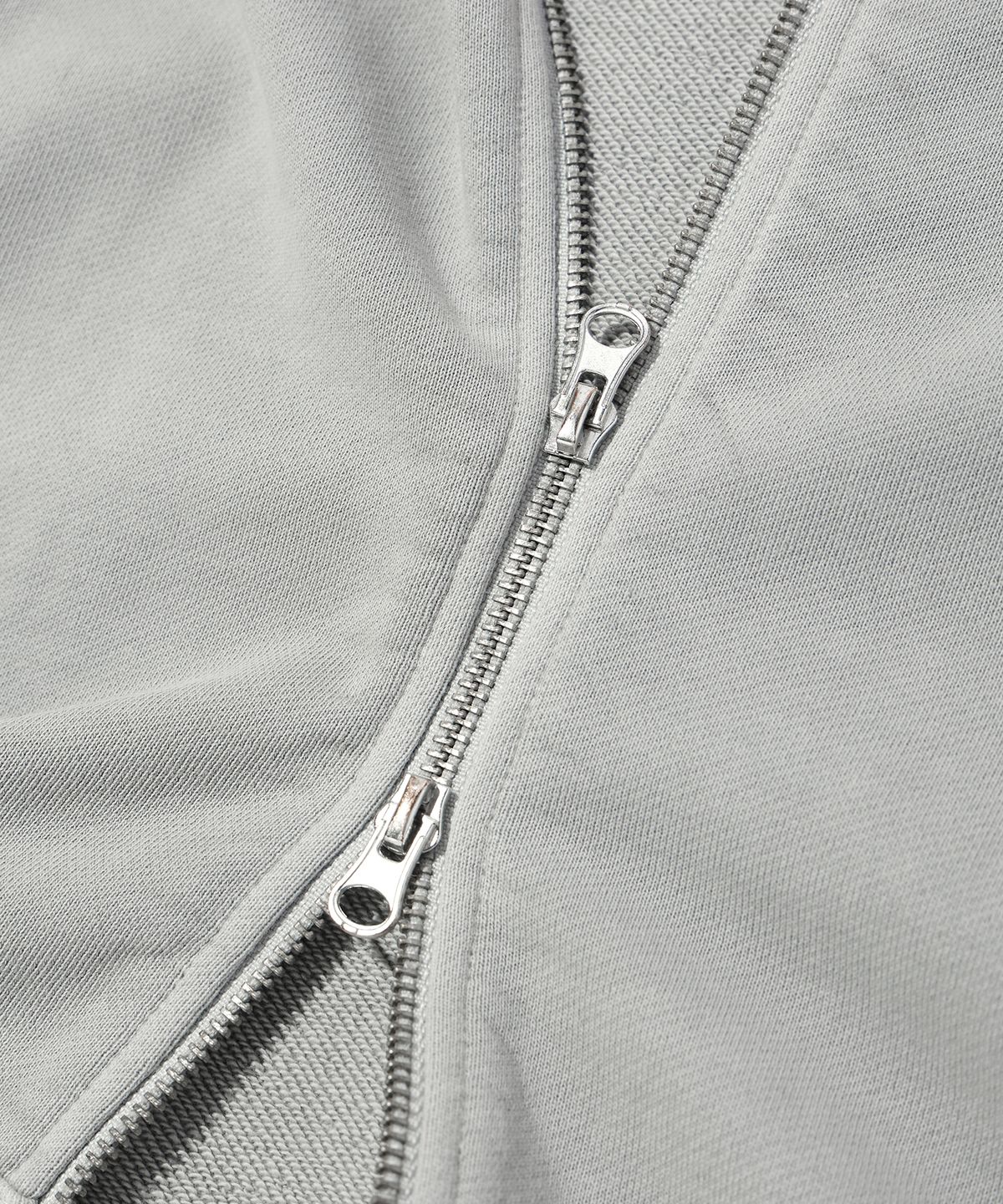 사운즈라이프(SOUNDSLIFE) Vintage Pigment Hoodie Zip Up Light Grey