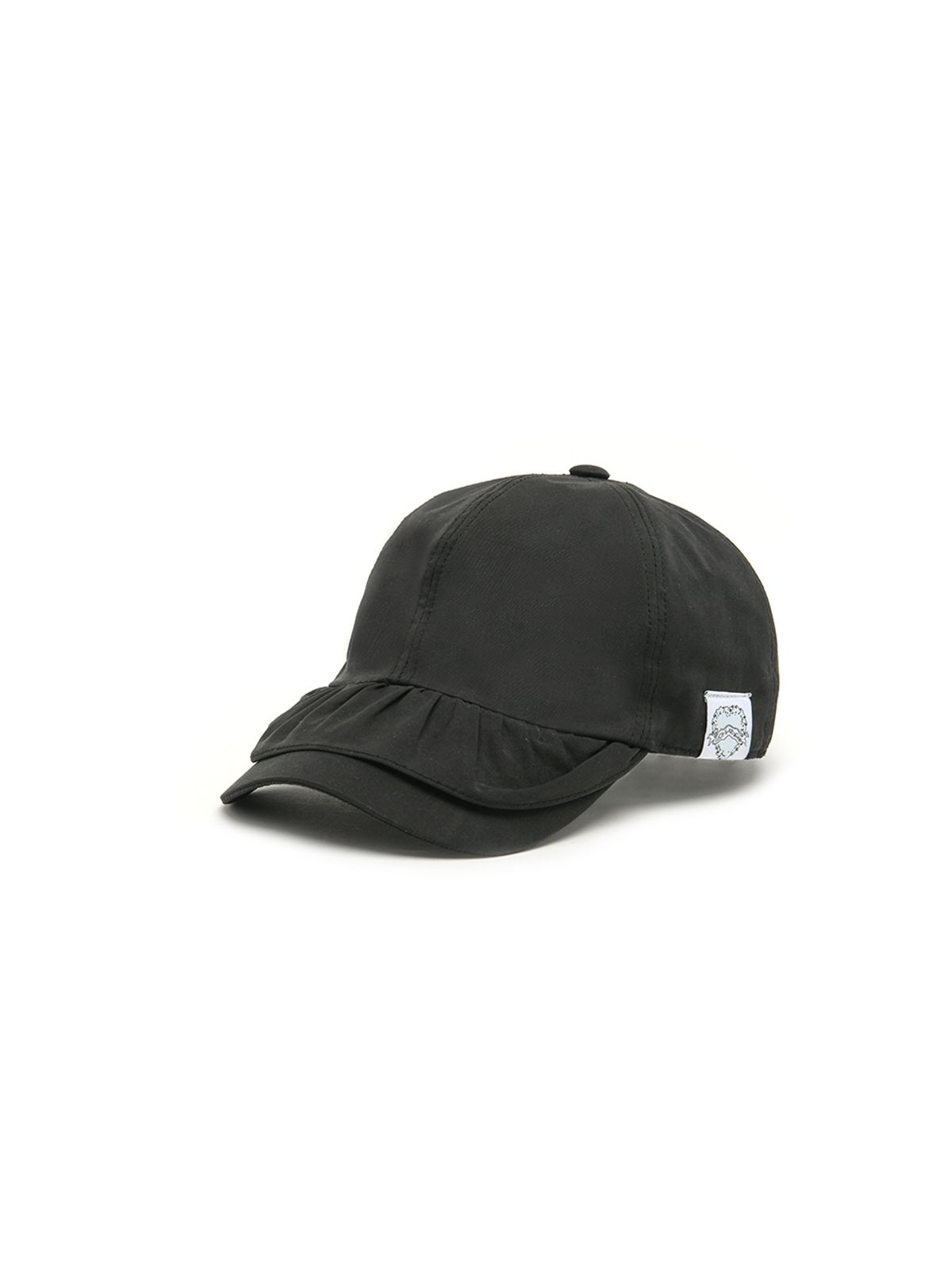 포에지담(POESIEDAME) SEASHELL CAP IN BLACK