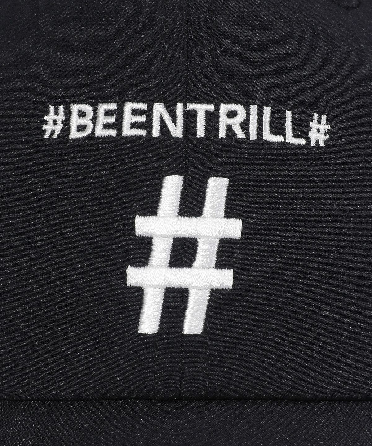 빈트릴(BEENTRILL) 우븐 테크 볼캡(블랙)