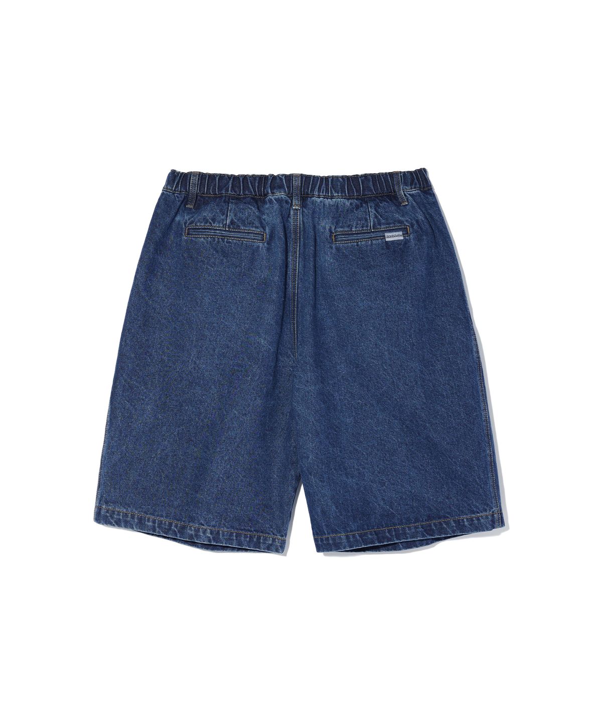 사운즈라이프(SOUNDSLIFE) Two Tuck denim Shorts Medium Indigo