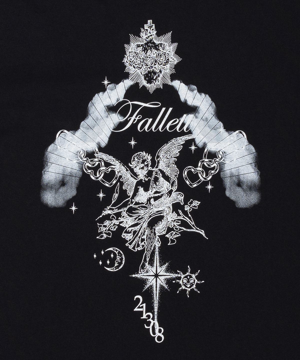 팔렛(FALLETT) 홀리 엔젤 롱슬리브 블랙