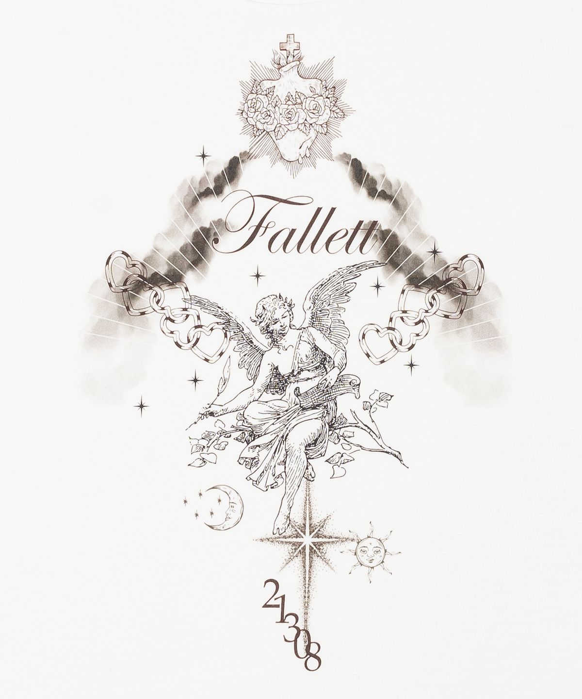 팔렛(FALLETT) 홀리 엔젤 롱슬리브 화이트