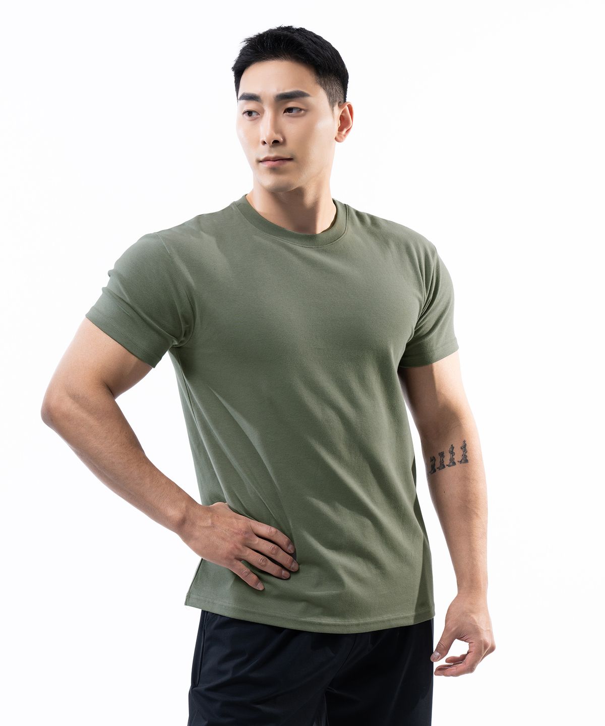 피지컬가먼츠(PHYSICAL GARMENTS) [2PACK] 코튼메쉬 머슬핏반팔 [5 COLOR]