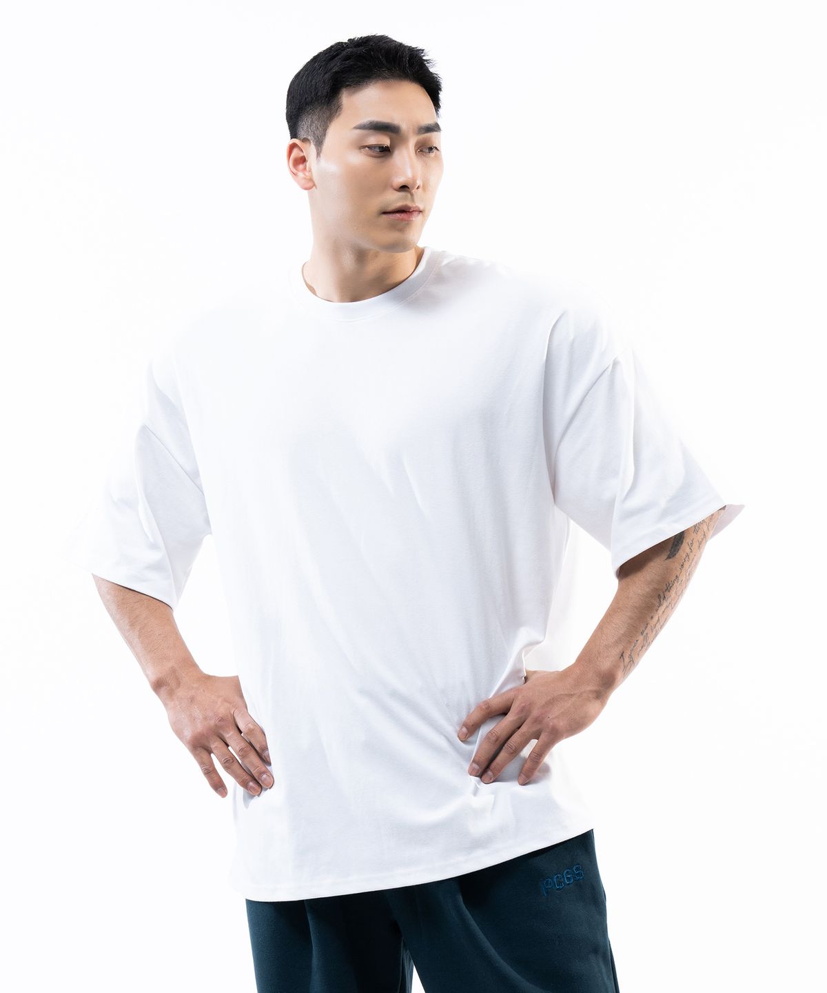 피지컬가먼츠(PHYSICAL GARMENTS) [2PACK] 코튼메쉬 자이언트핏 반팔 [5 COLOR]